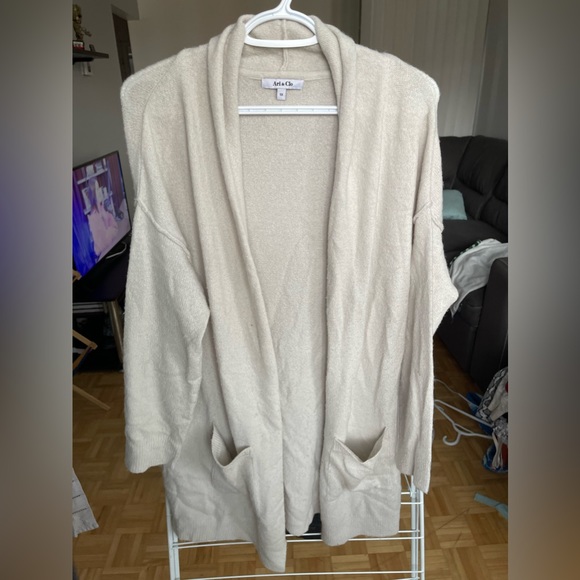White cardigan - Picture 3 of 3